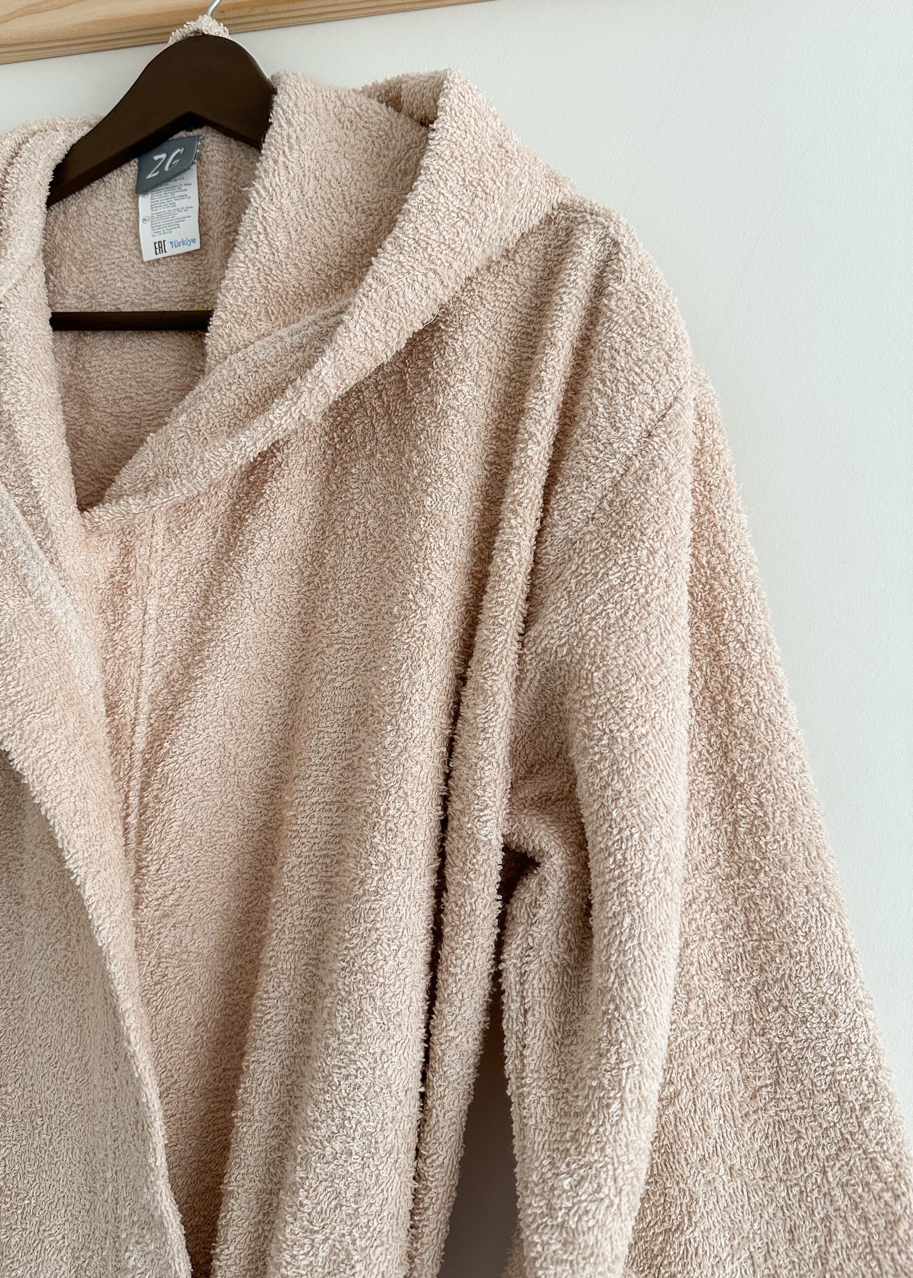 Махровый халат ZG с капюшоном — изображение 6